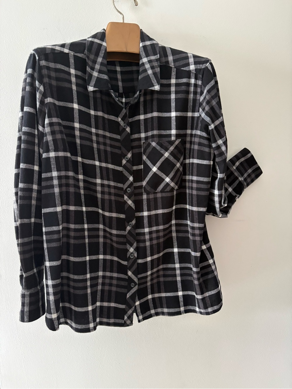 Woolrich Plus Size XXL Quality Cotton Plaid L/S Woman’s Shirt